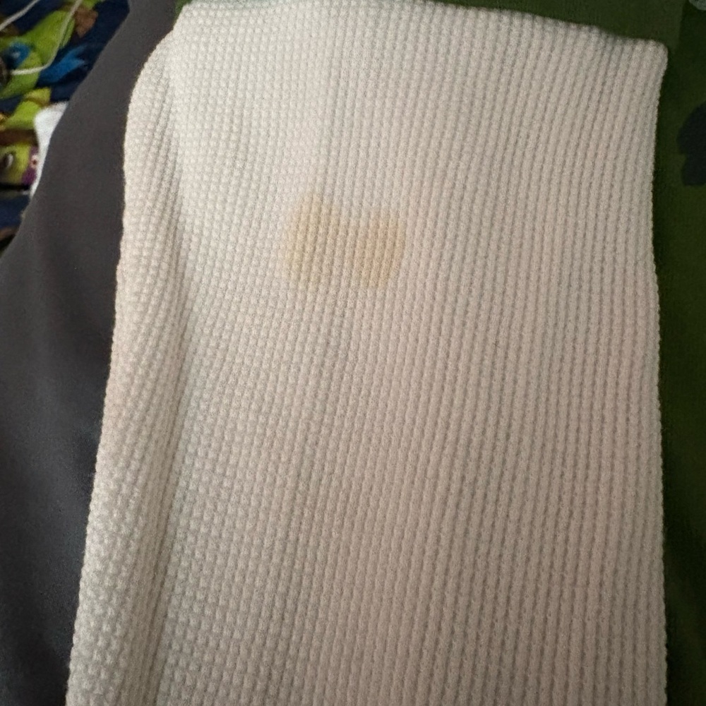 White Textured Towel